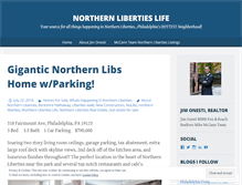 Tablet Screenshot of northernlibertieslife.com